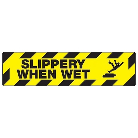 Accuform SKID GARD FLOOR SIGNS 6 X 24 PSD614 PSD614